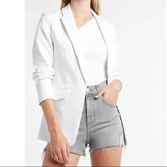 Express 2025 knit blazer